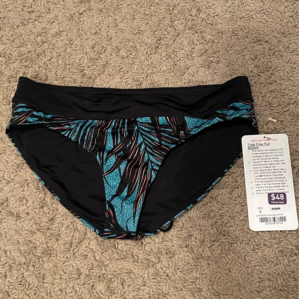 Lululemon Swim Bottom Tidal Flow Full Bottom